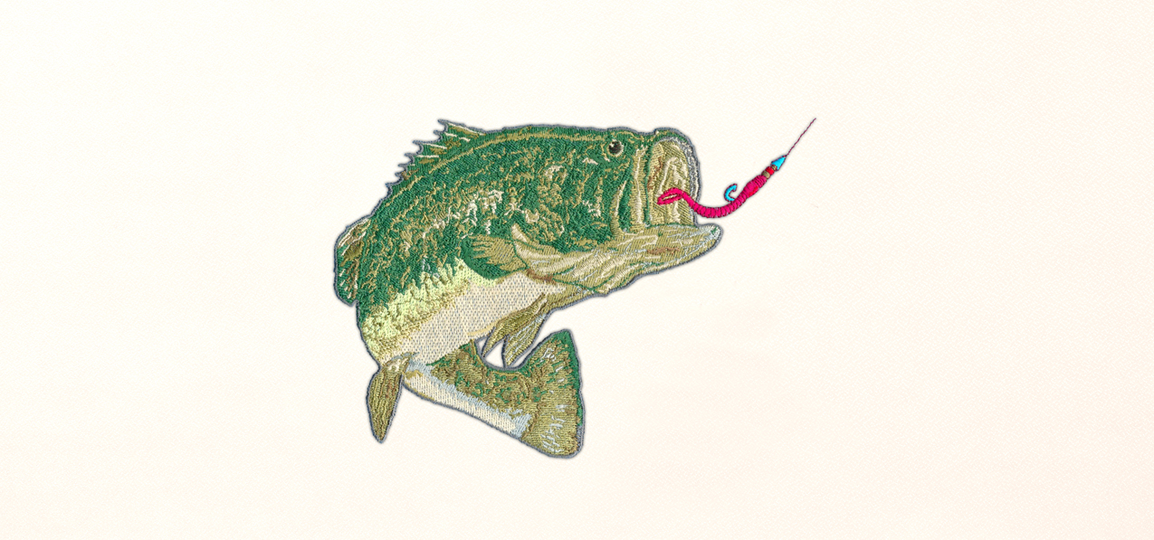 Jumping Bass Rosetan Faux